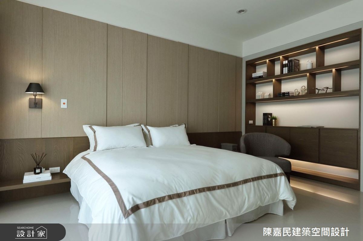 80坪新成屋(5年以下)＿人文禪風臥室案例圖片＿陳嘉民建築空間設計＿陳嘉民_05之22