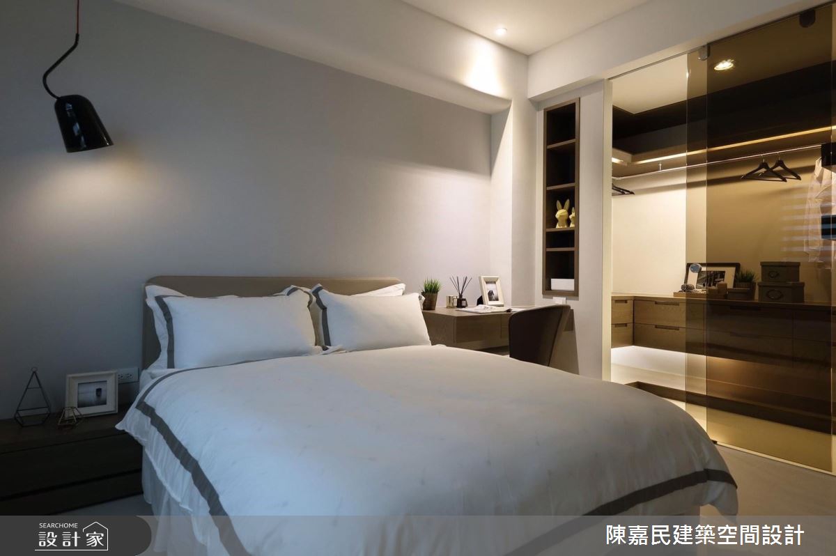 80坪新成屋(5年以下)＿人文禪風臥室案例圖片＿陳嘉民建築空間設計＿陳嘉民_05之24