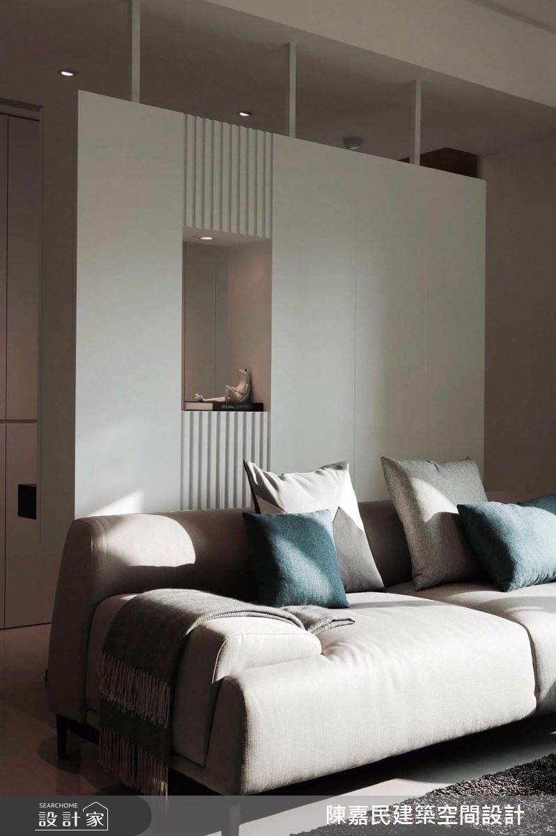 40坪新成屋(5年以下)＿現代風客廳案例圖片＿陳嘉民建築空間設計＿陳嘉民_06之3
