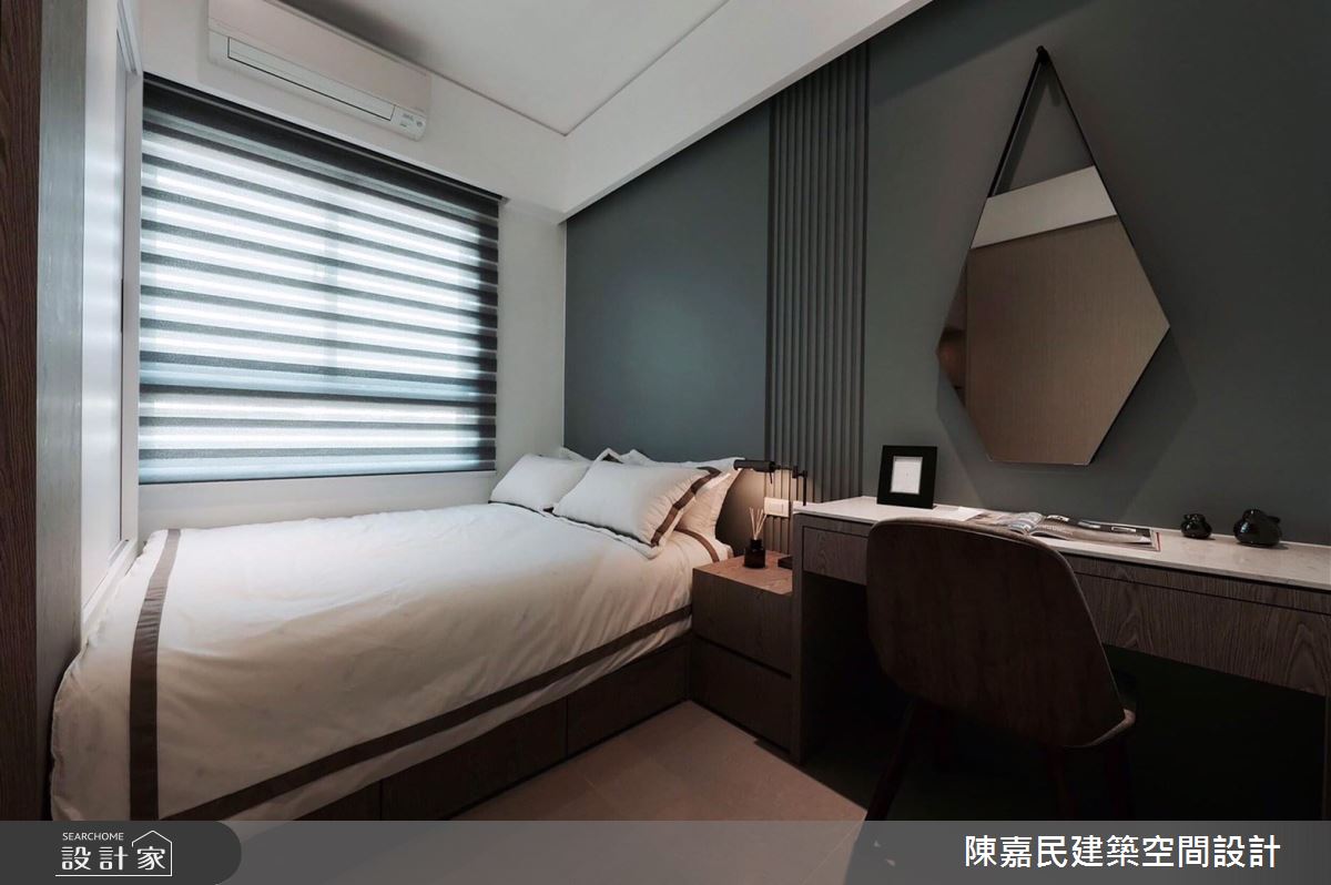 40坪新成屋(5年以下)＿現代風臥室案例圖片＿陳嘉民建築空間設計＿陳嘉民_06之9