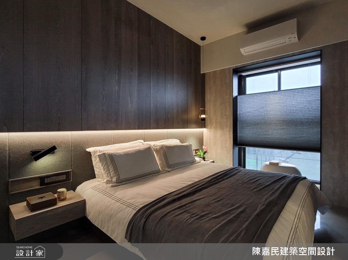 40坪預售屋＿美式風臥室案例圖片＿陳嘉民建築空間設計＿陳嘉民_18之15