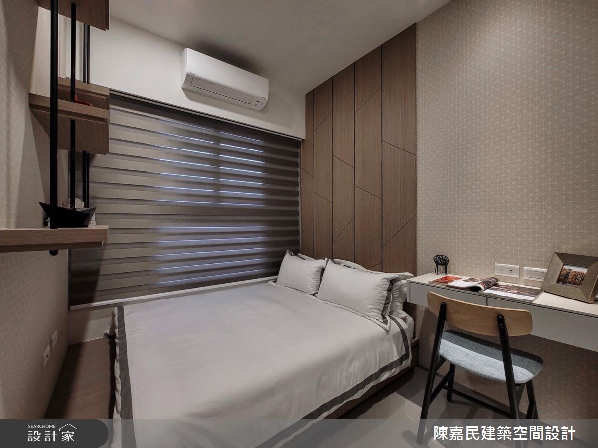 40坪預售屋＿美式風臥室案例圖片＿陳嘉民建築空間設計＿陳嘉民_18之16