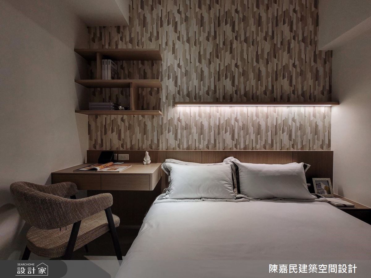 40坪預售屋＿美式風臥室案例圖片＿陳嘉民建築空間設計＿陳嘉民_18之17