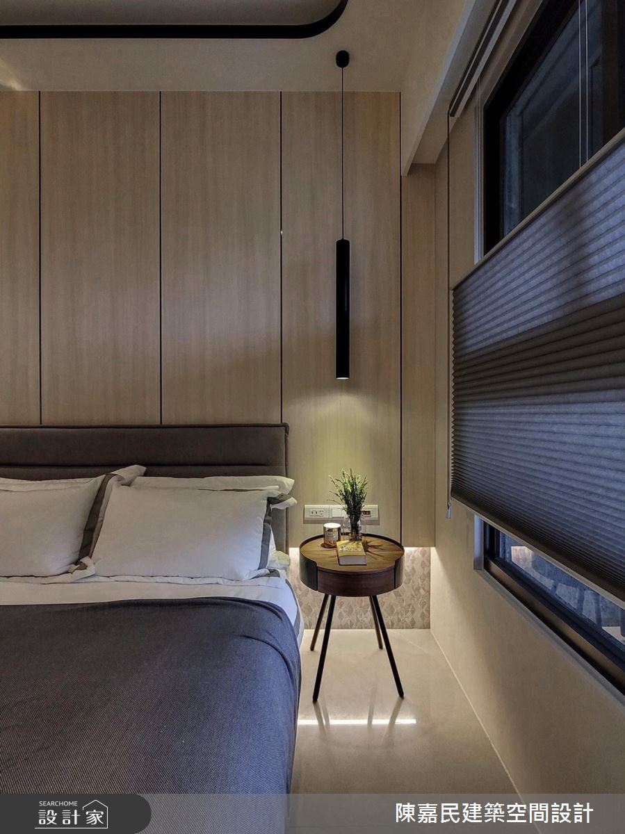 18坪預售屋＿混搭風臥室案例圖片＿陳嘉民建築空間設計＿陳嘉民_19之12