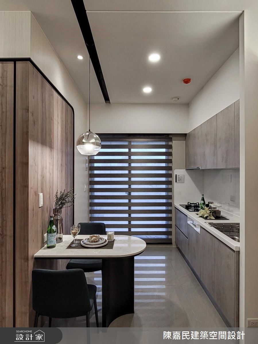 18坪預售屋＿混搭風餐廳案例圖片＿陳嘉民建築空間設計＿陳嘉民_19之4