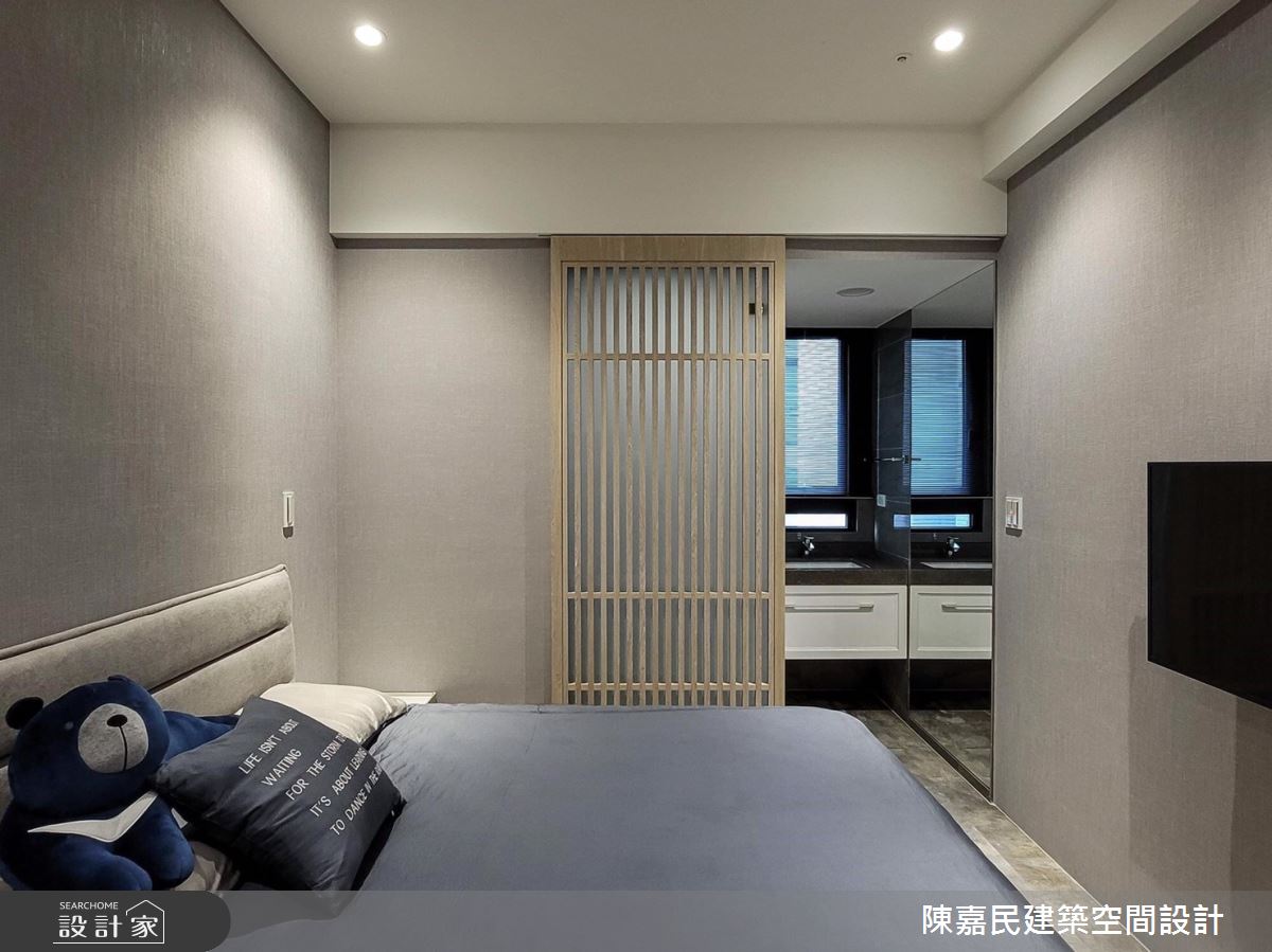 40坪新成屋(5年以下)＿美式風臥室案例圖片＿陳嘉民建築空間設計＿陳嘉民_20之14