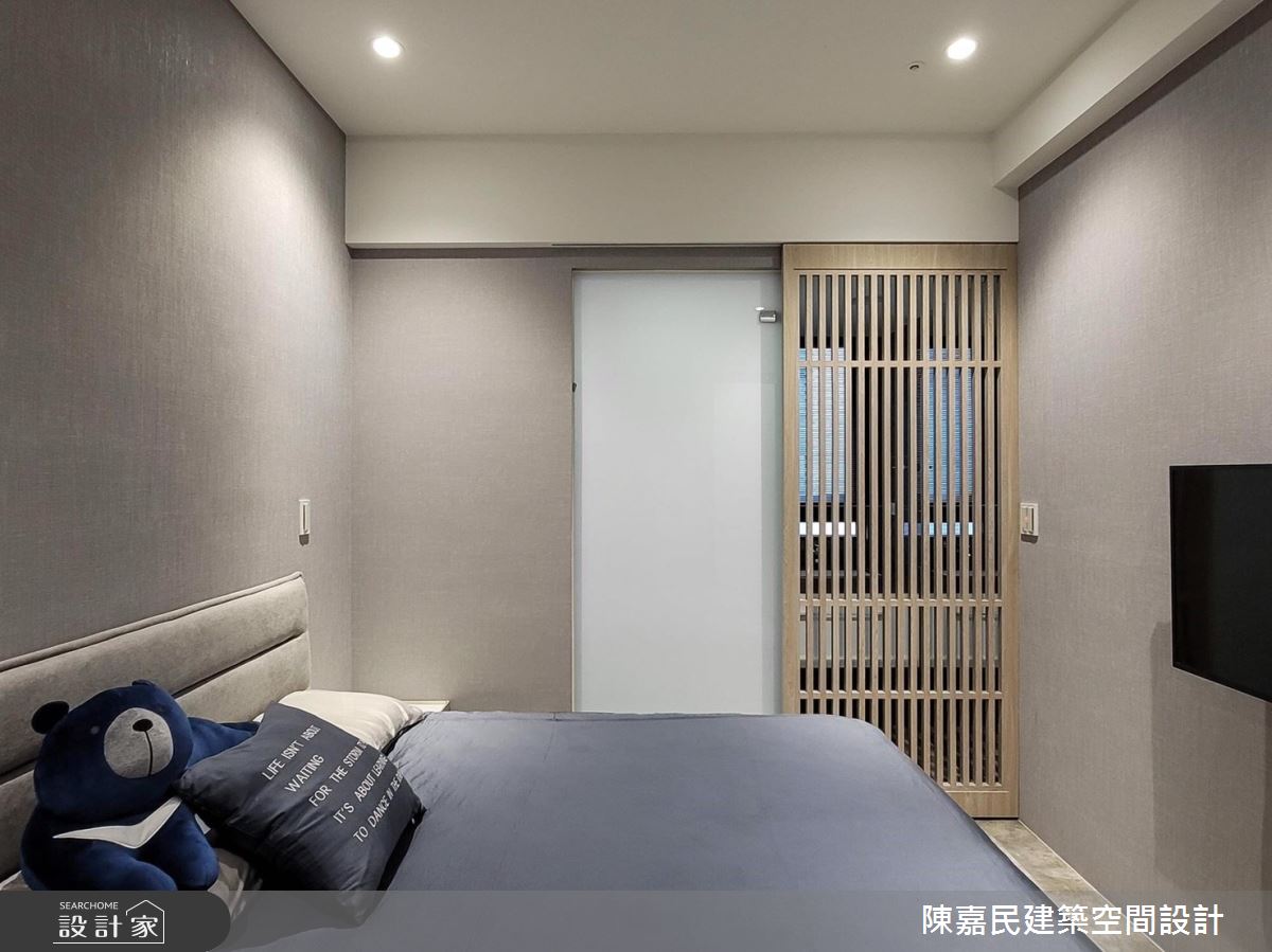 40坪新成屋(5年以下)＿美式風臥室案例圖片＿陳嘉民建築空間設計＿陳嘉民_20之15