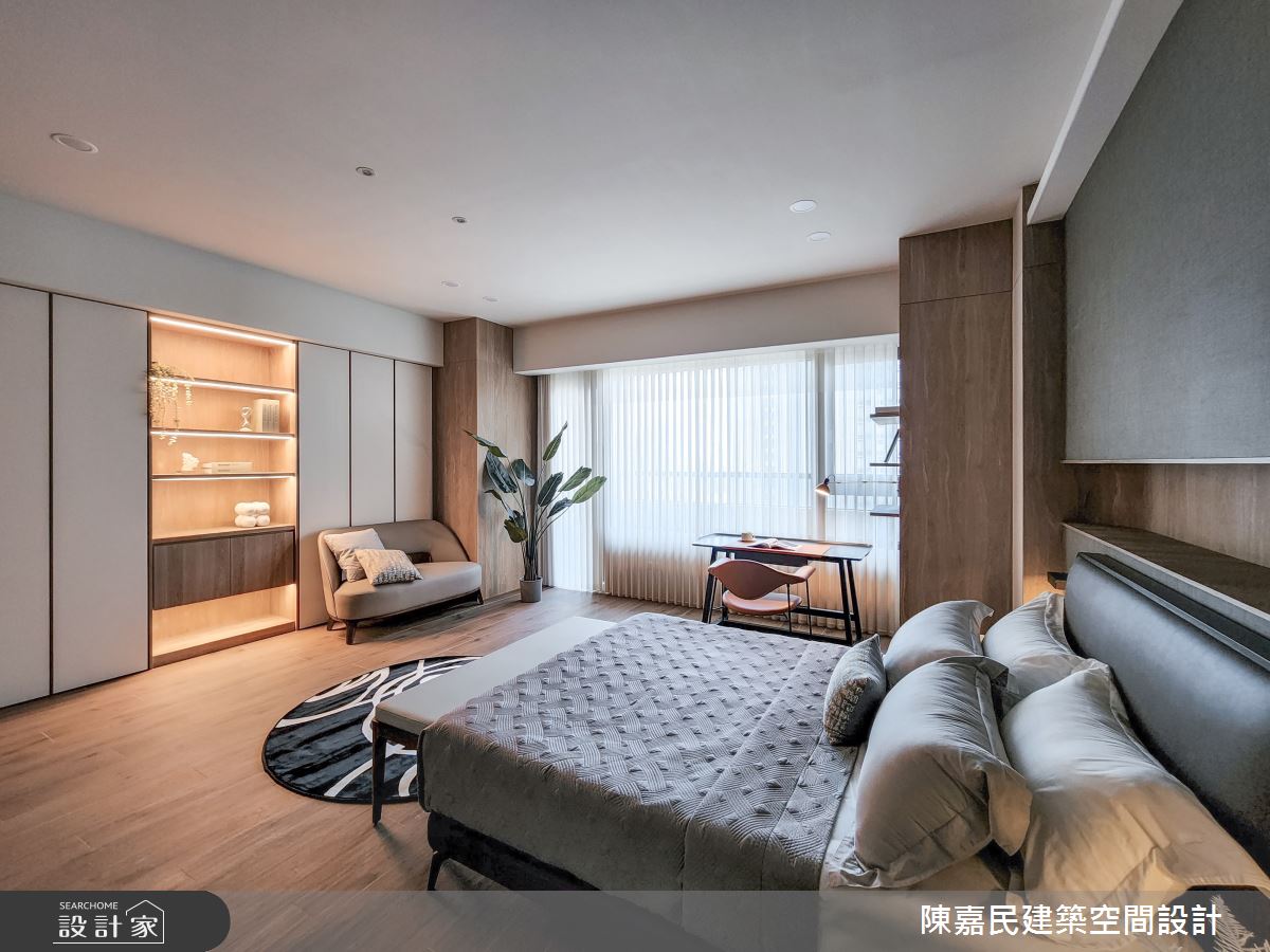 95坪新成屋(5年以下)＿美式風臥室案例圖片＿陳嘉民建築空間設計＿陳嘉民_23之14