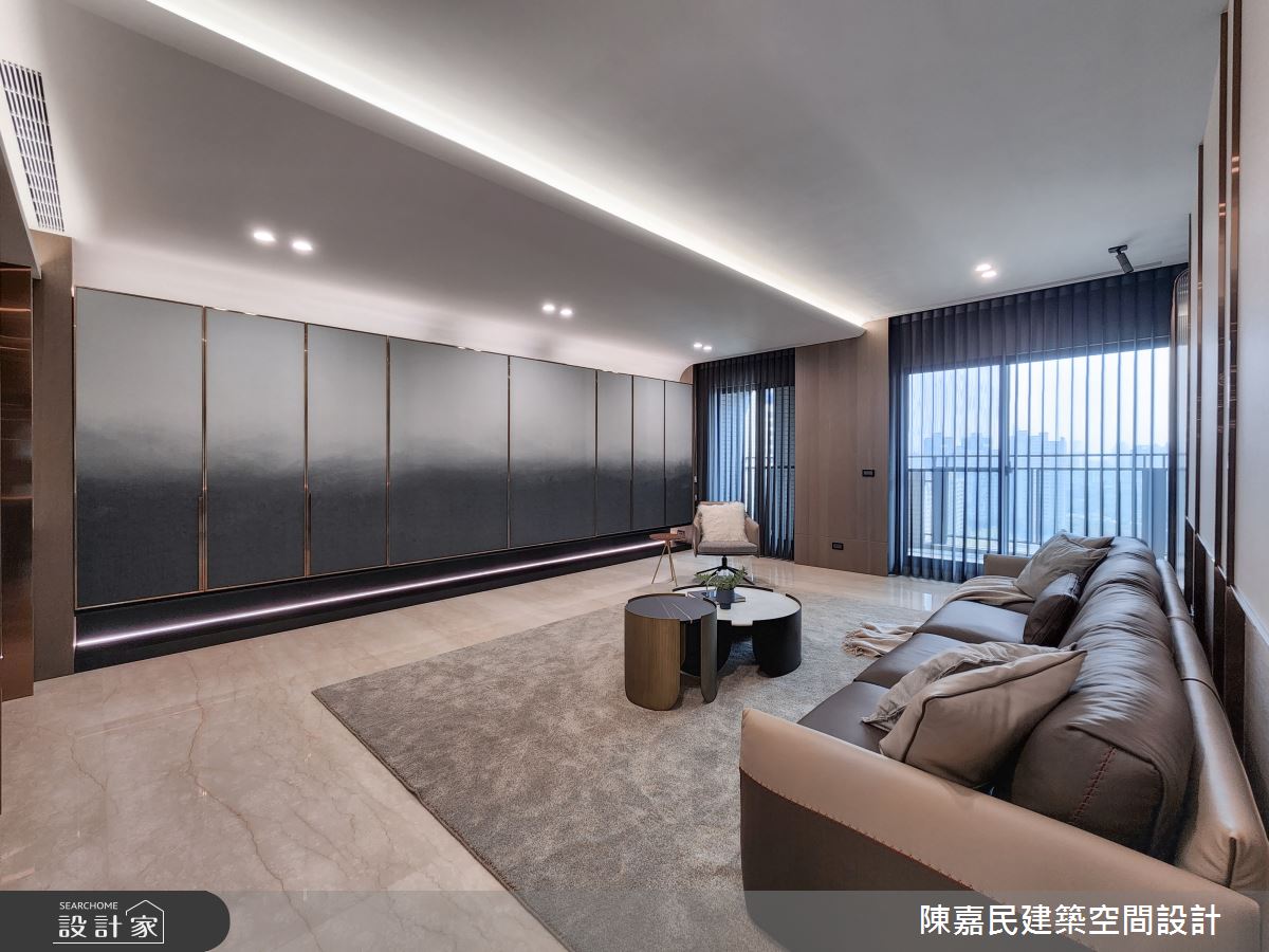 88坪中古屋(5~15年)＿美式風客廳案例圖片＿陳嘉民建築空間設計＿陳嘉民_24之1