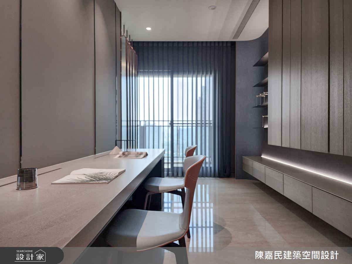 88坪中古屋(5~15年)＿美式風書房工作區案例圖片＿陳嘉民建築空間設計＿陳嘉民_24之9