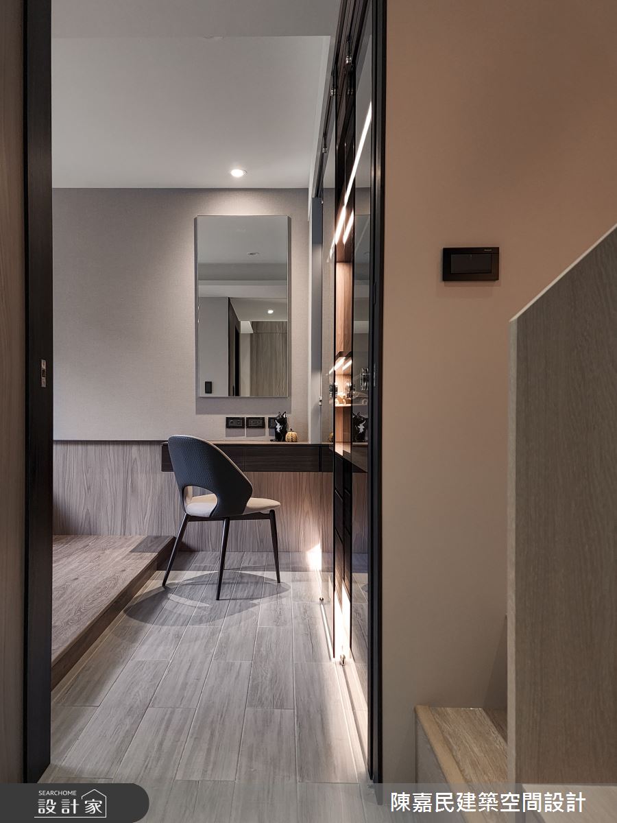 28坪新成屋(5年以下)＿簡約風臥室案例圖片＿陳嘉民建築空間設計＿陳嘉民_25之13
