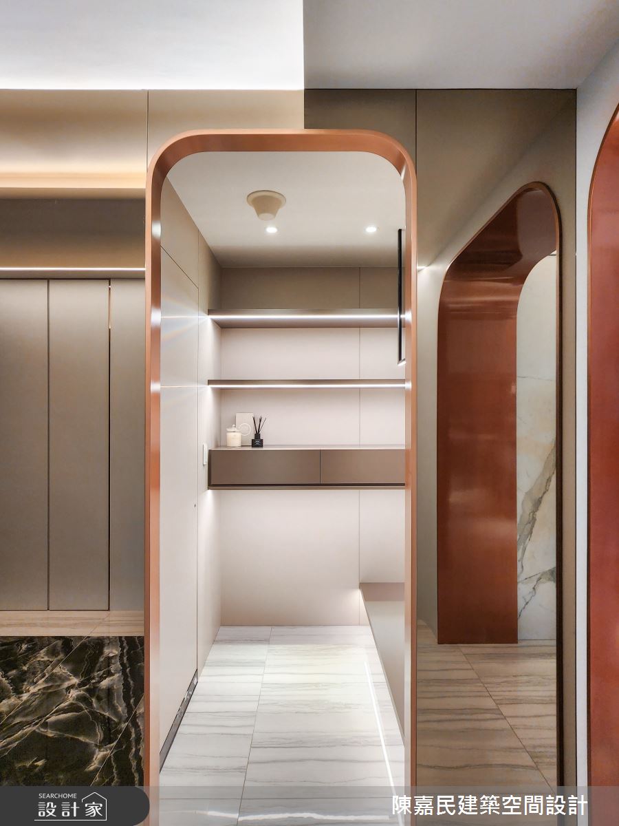 60坪毛胚屋＿美式風玄關浴室儲藏室案例圖片＿陳嘉民建築空間設計＿陳嘉民_28之2