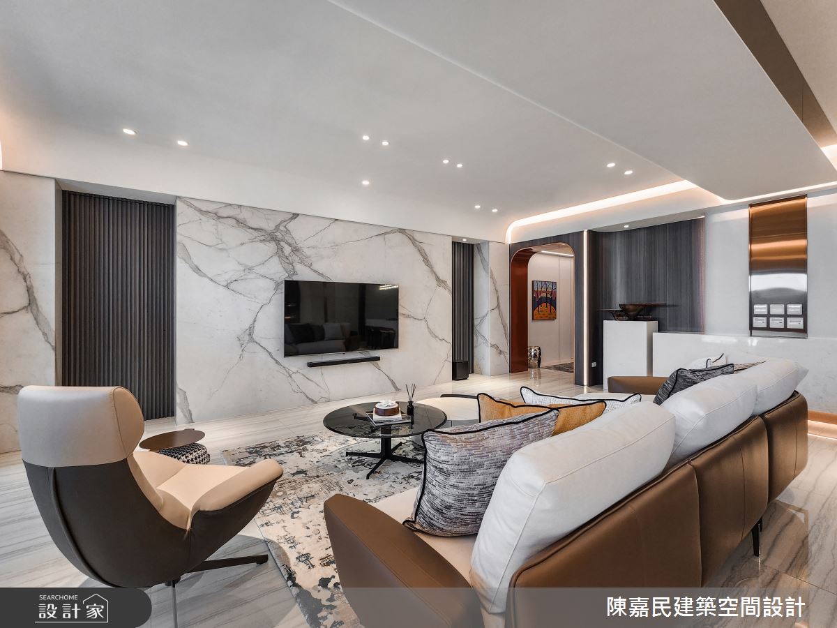 60坪毛胚屋＿美式風客廳案例圖片＿陳嘉民建築空間設計＿陳嘉民_28之16