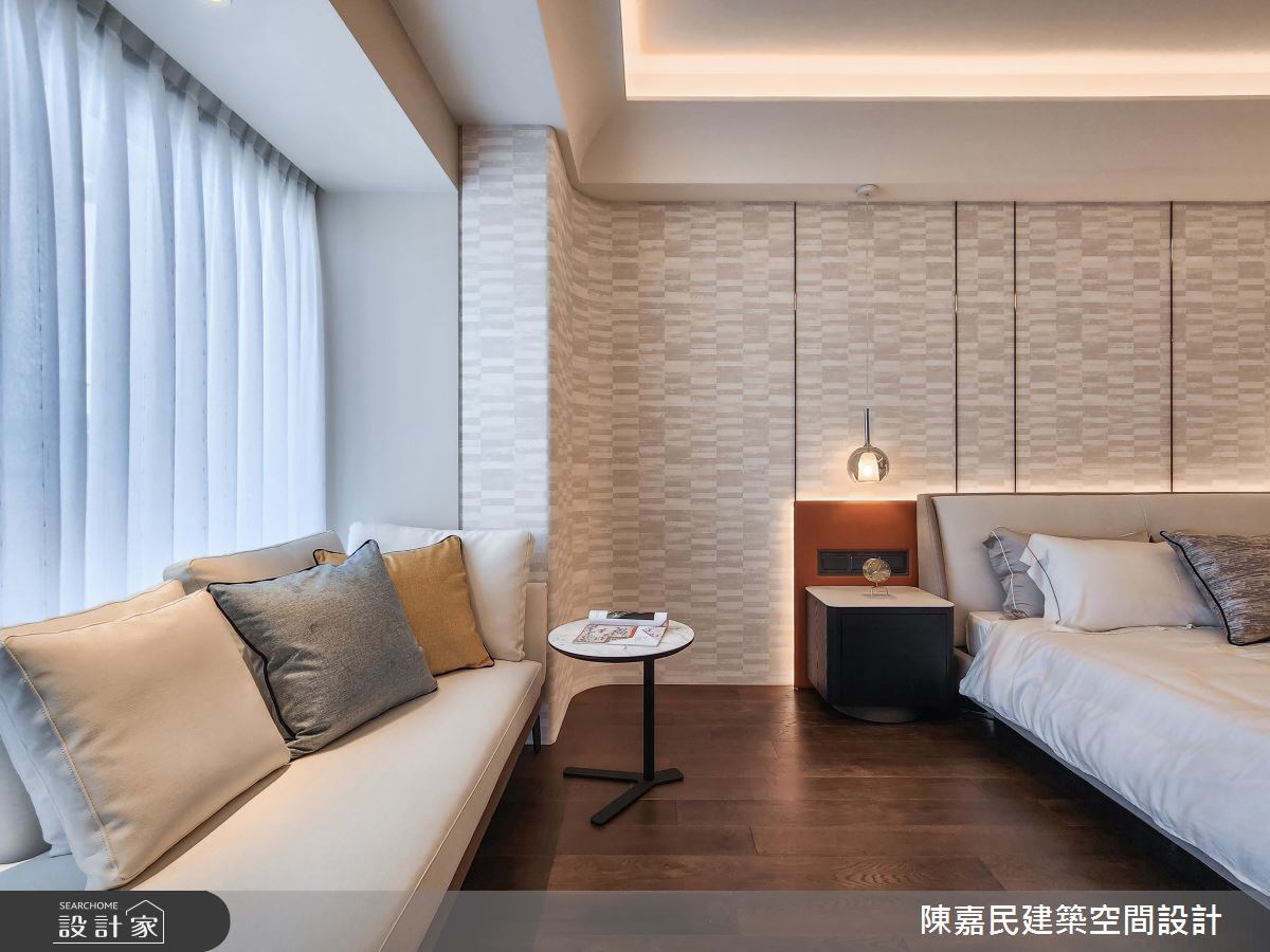 60坪毛胚屋＿美式風臥室臥榻案例圖片＿陳嘉民建築空間設計＿陳嘉民_28之23