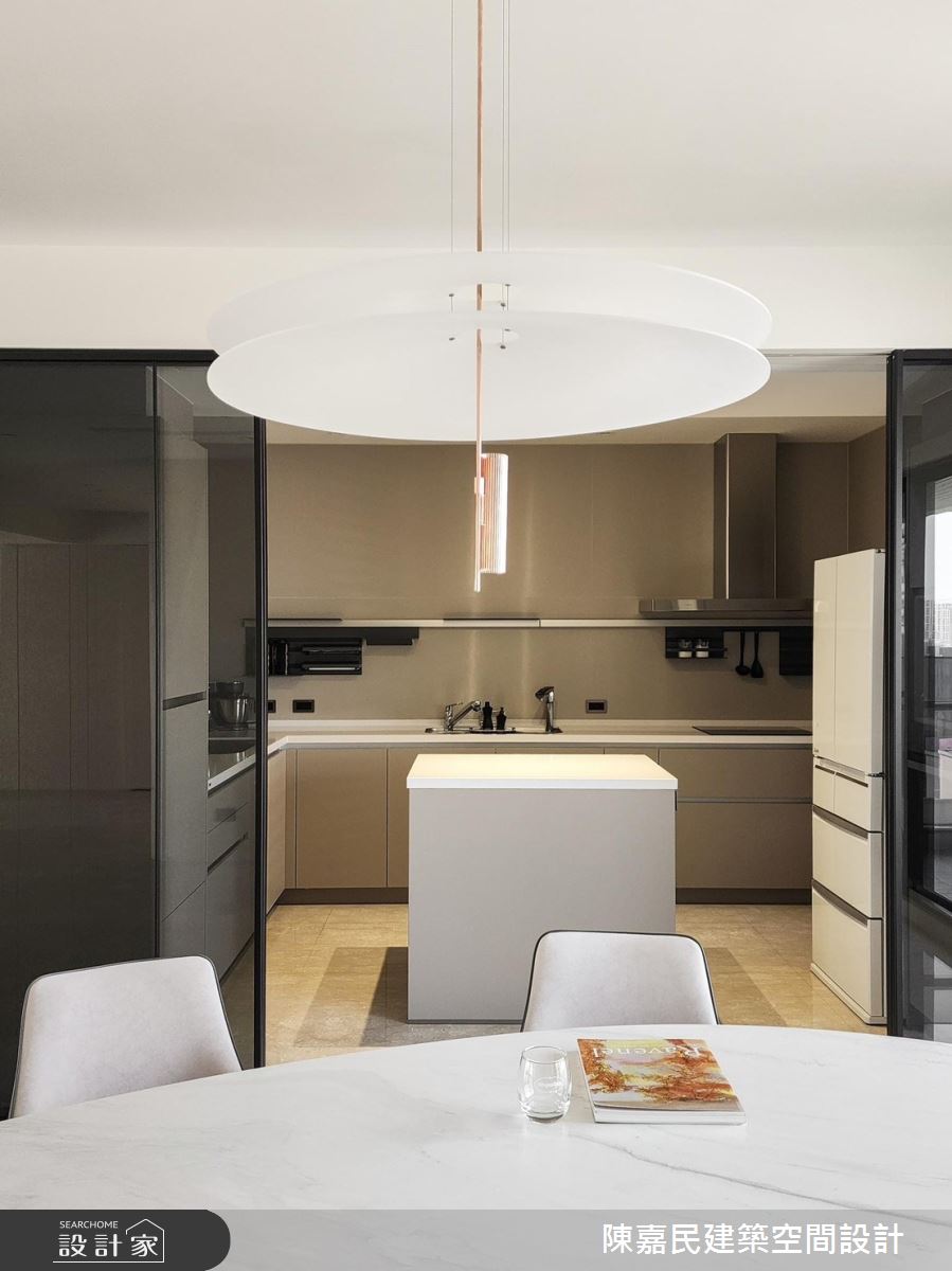 60坪新成屋(5年以下)＿現代混搭風餐廳廚房案例圖片＿陳嘉民建築空間設計＿陳嘉民_29之13