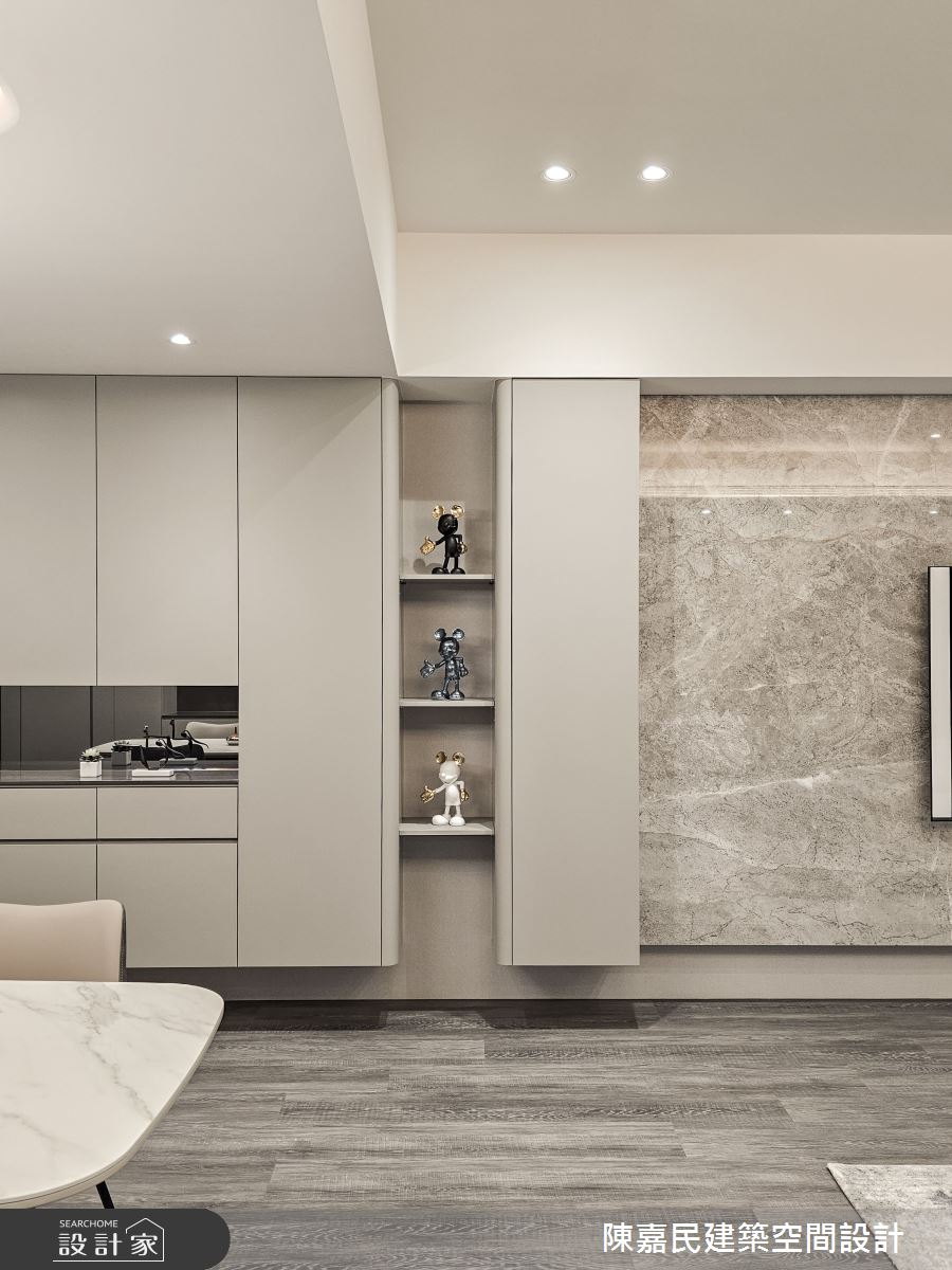 45坪新成屋(5年以下)＿簡約風客廳案例圖片＿陳嘉民建築空間設計＿陳嘉民_30之10