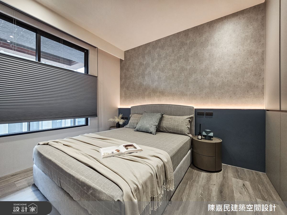 45坪新成屋(5年以下)＿簡約風臥室案例圖片＿陳嘉民建築空間設計＿陳嘉民_30之23
