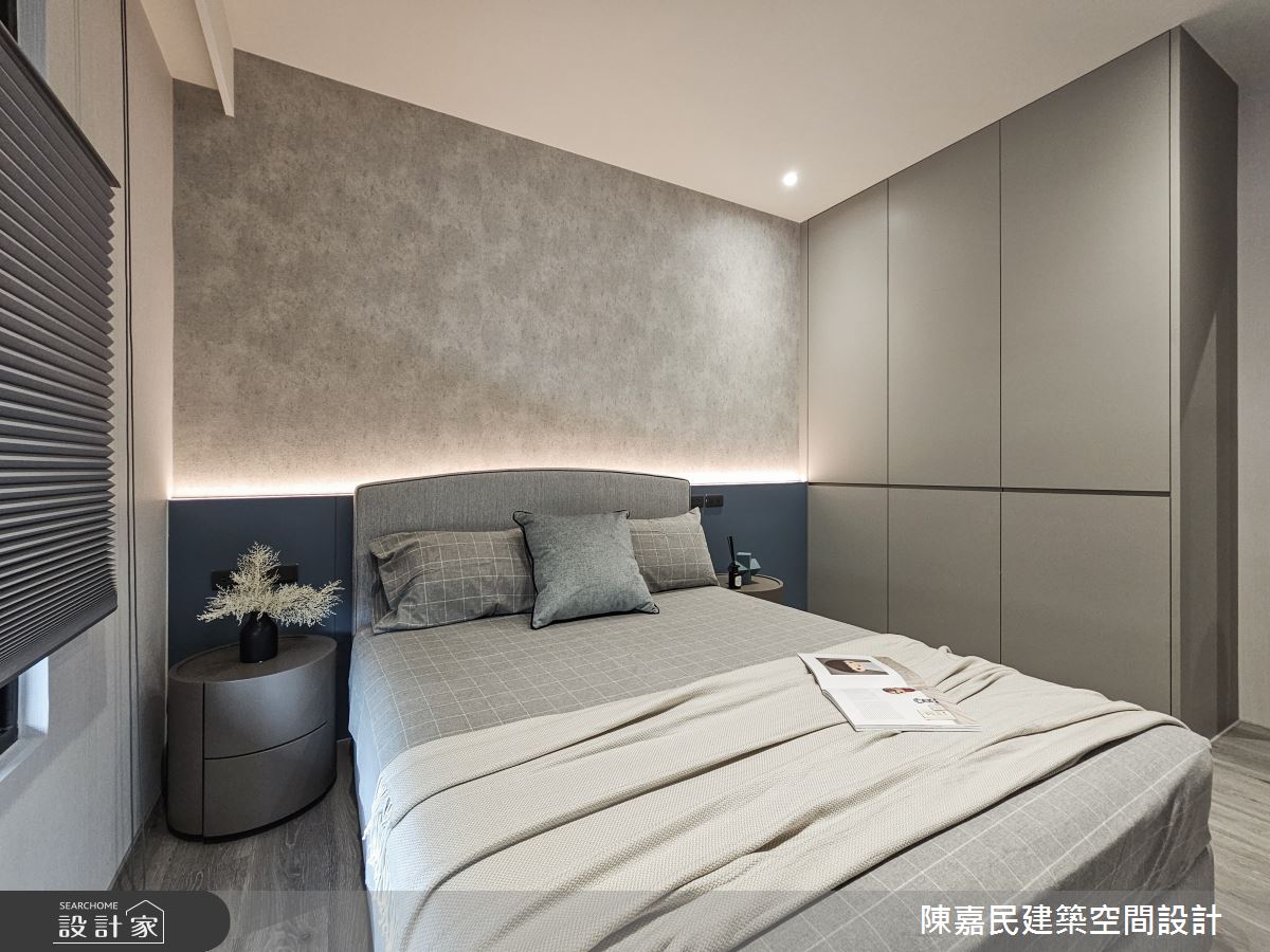 45坪新成屋(5年以下)＿簡約風臥室案例圖片＿陳嘉民建築空間設計＿陳嘉民_30之24