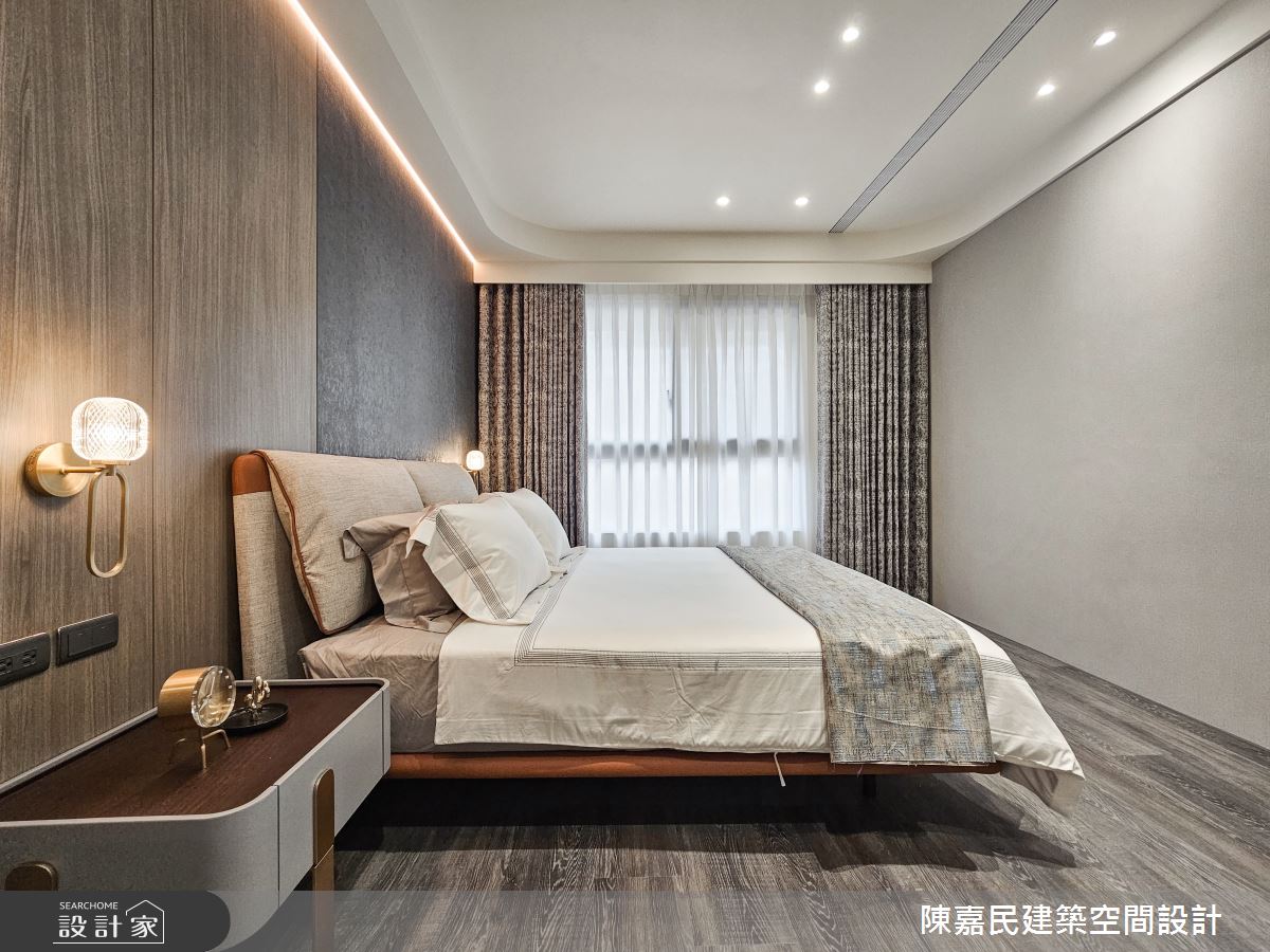45坪新成屋(5年以下)＿簡約風臥室案例圖片＿陳嘉民建築空間設計＿陳嘉民_30之16
