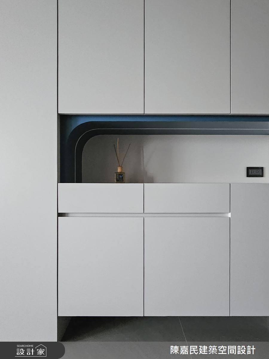 25坪新成屋(5年以下)＿簡約風玄關案例圖片＿陳嘉民建築空間設計＿陳嘉民_31之3