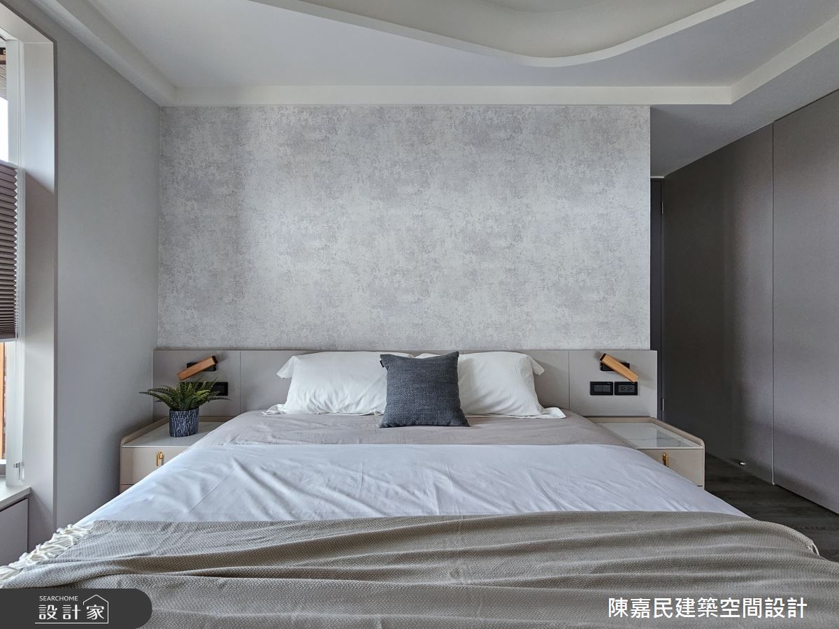 25坪新成屋(5年以下)＿簡約風臥室案例圖片＿陳嘉民建築空間設計＿陳嘉民_31之21