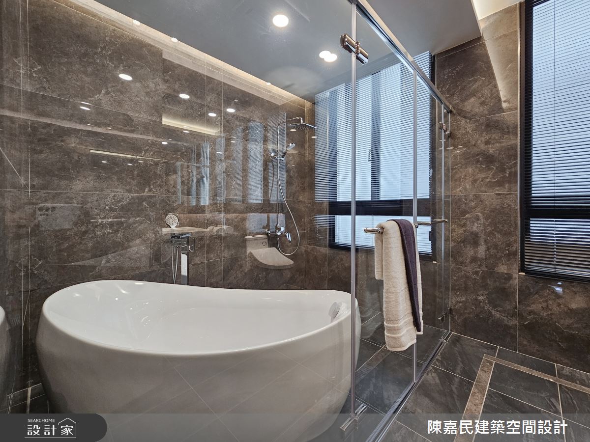 82坪新成屋(5年以下)＿混搭風浴室案例圖片＿陳嘉民建築空間設計＿陳嘉民_32之15