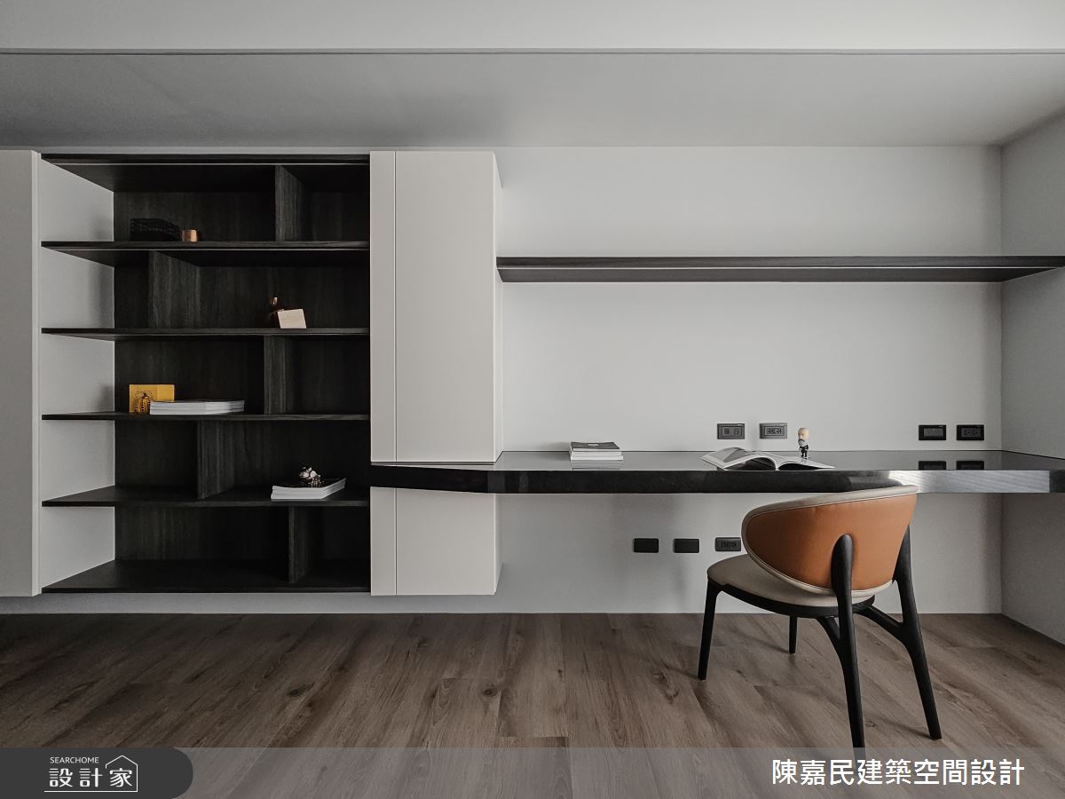 23坪預售屋＿現代風書房工作區案例圖片＿陳嘉民建築空間設計＿陳嘉民_33之6