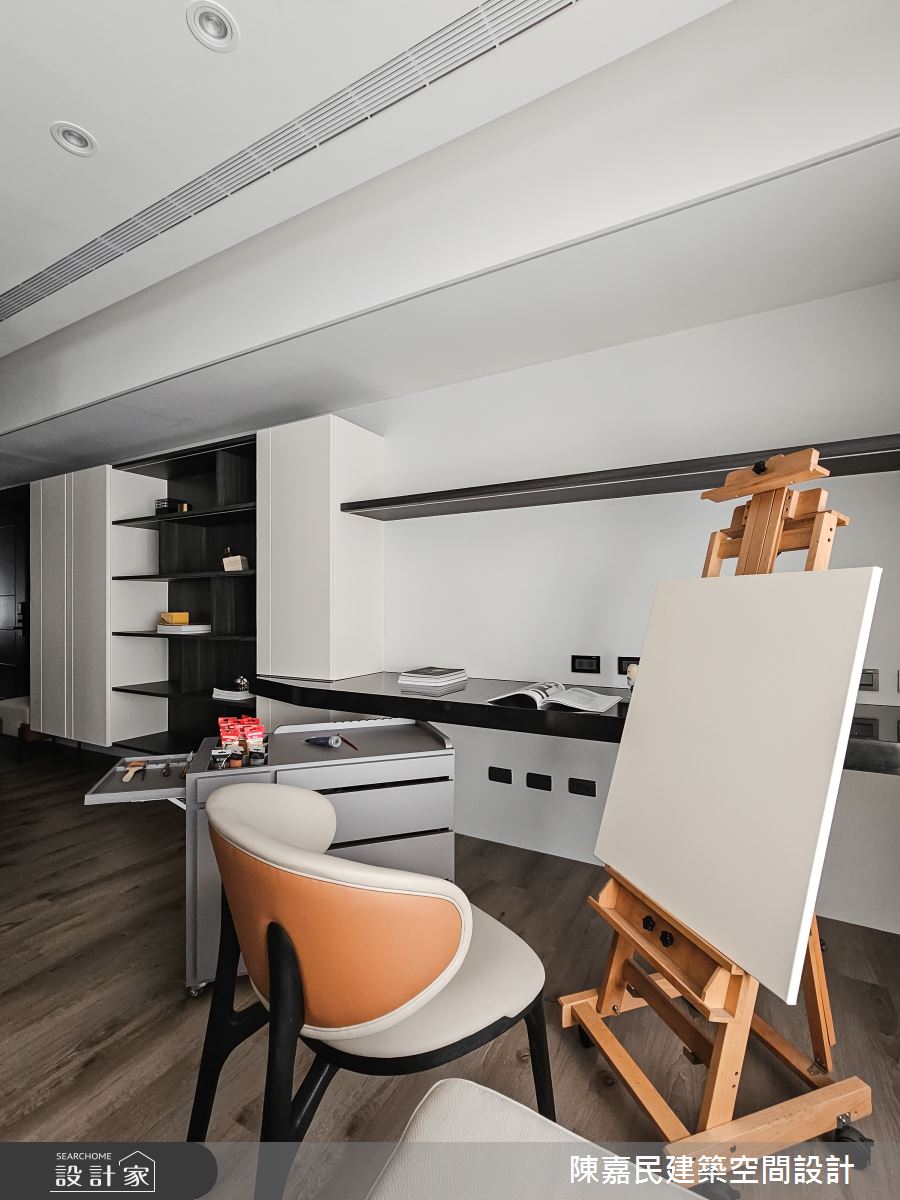 23坪預售屋＿現代風書房工作區案例圖片＿陳嘉民建築空間設計＿陳嘉民_33之10
