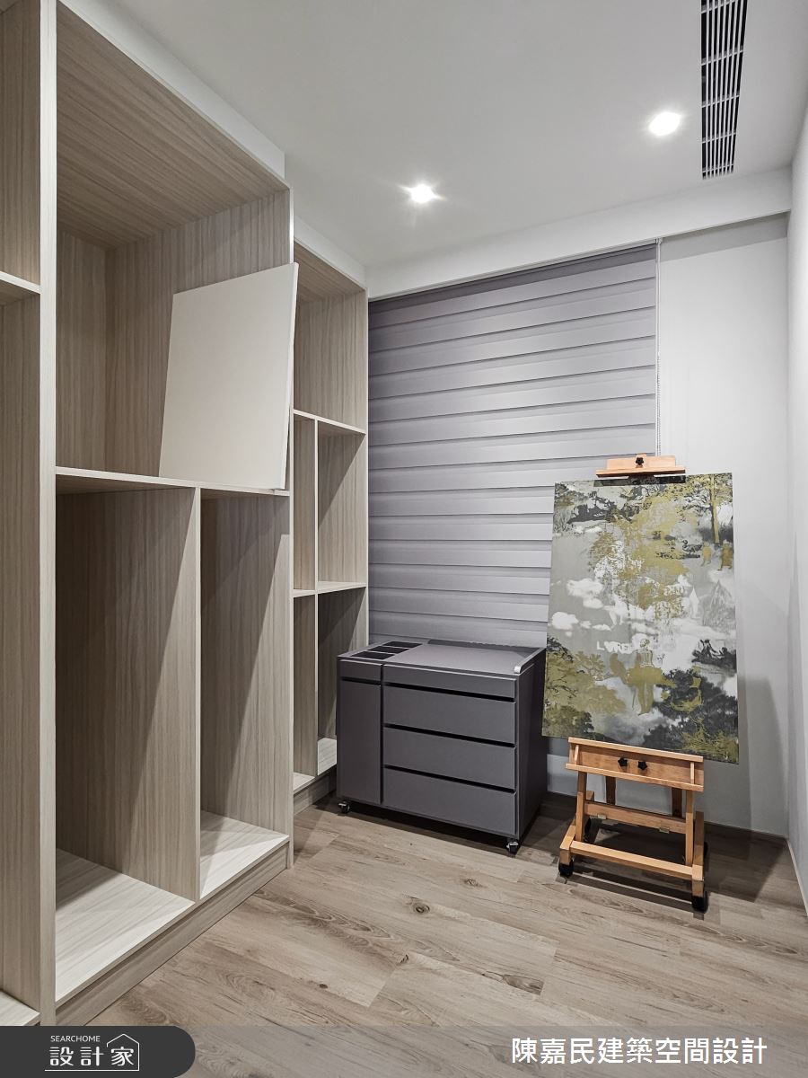 23坪預售屋＿現代風儲藏室工作區多功能室案例圖片＿陳嘉民建築空間設計＿陳嘉民_33之22