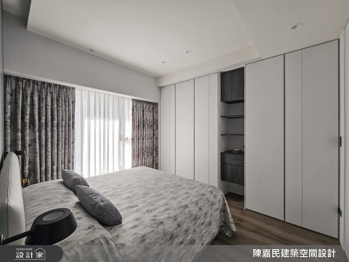 23坪預售屋＿現代風臥室案例圖片＿陳嘉民建築空間設計＿陳嘉民_33之15