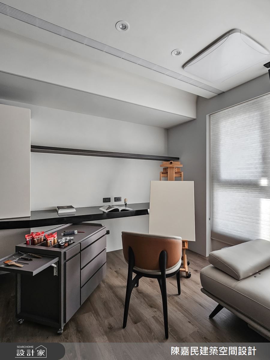 23坪預售屋＿現代風工作區案例圖片＿陳嘉民建築空間設計＿陳嘉民_33之9