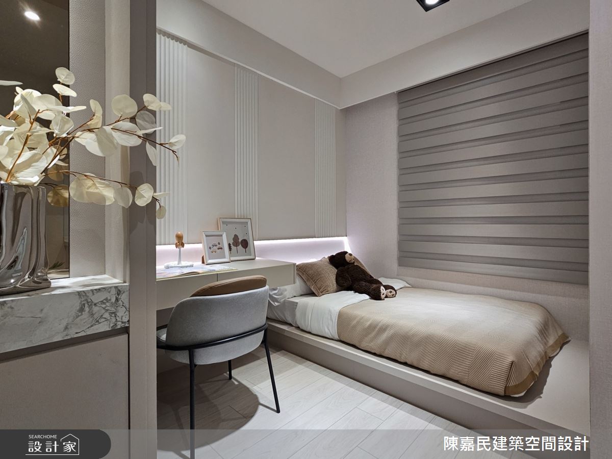 28坪預售屋＿奢華風臥室案例圖片＿陳嘉民建築空間設計＿陳嘉民_34之16