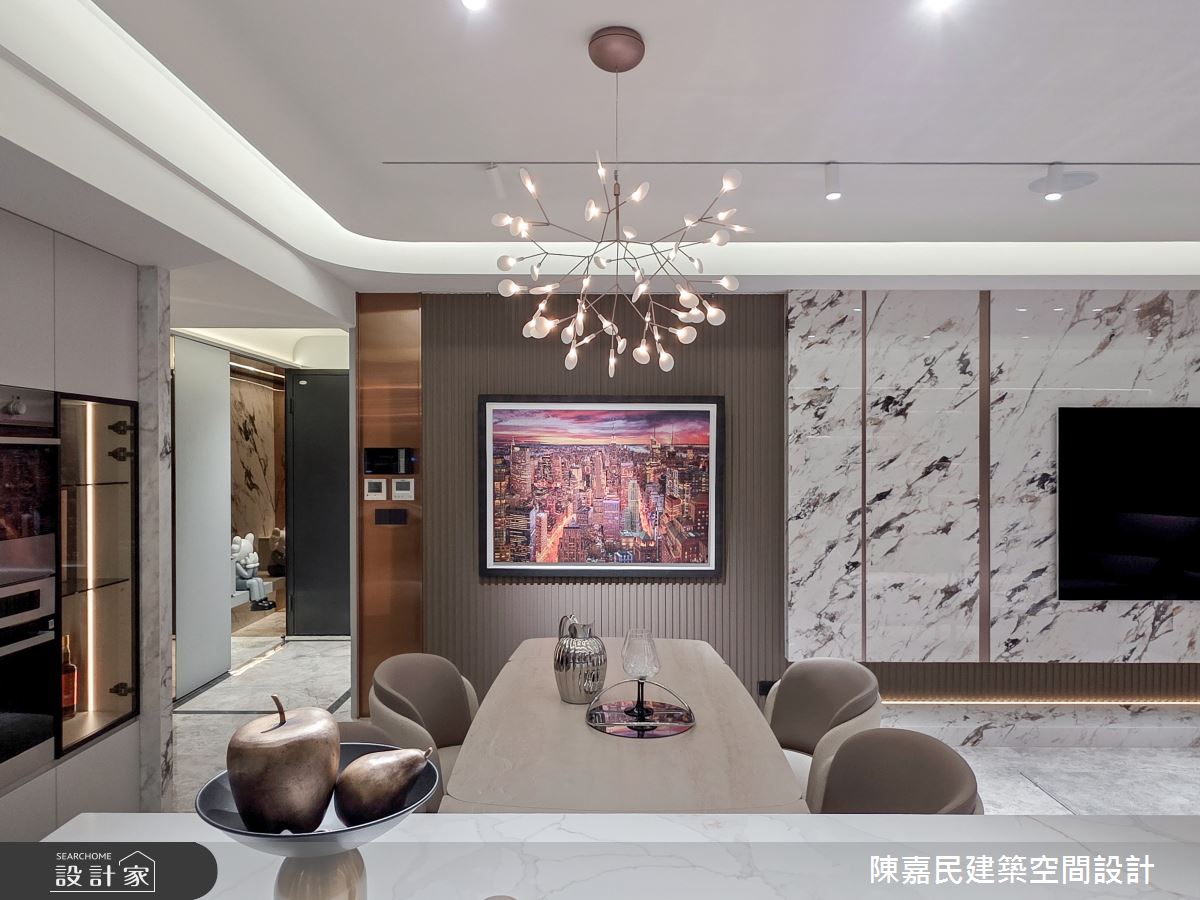 45坪新成屋(5年以下)＿混搭風餐廳案例圖片＿陳嘉民建築空間設計＿陳嘉民_36之7