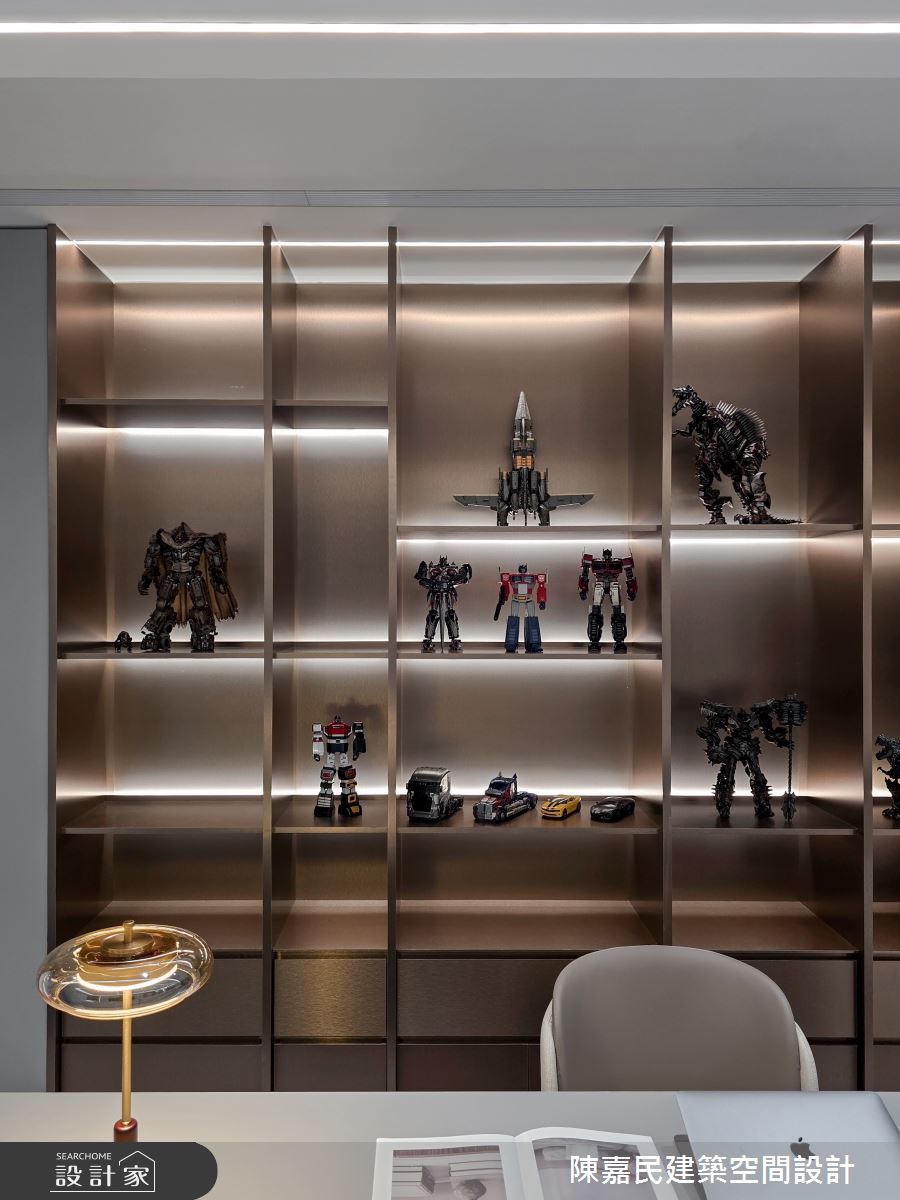 45坪新成屋(5年以下)＿混搭風書房工作區案例圖片＿陳嘉民建築空間設計＿陳嘉民_36之12