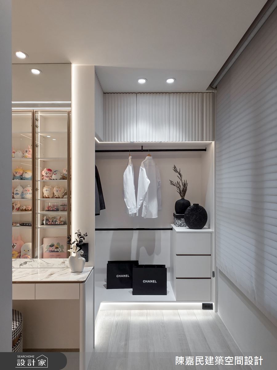 45坪新成屋(5年以下)＿混搭風更衣間案例圖片＿陳嘉民建築空間設計＿陳嘉民_36之19