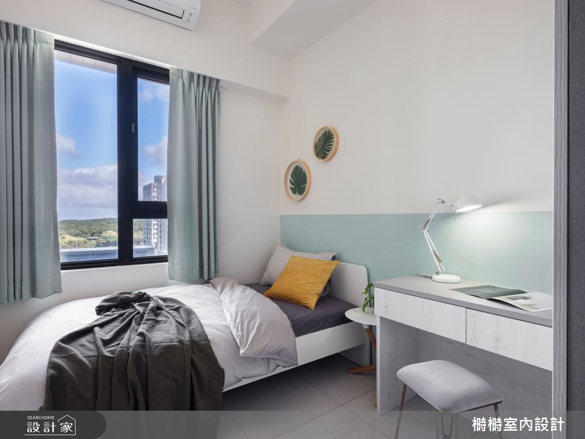 18坪新成屋(5年以下)＿現代風臥室案例圖片＿榯榯創作空間設計有限公司＿榯榯_輕奢養生宅之8