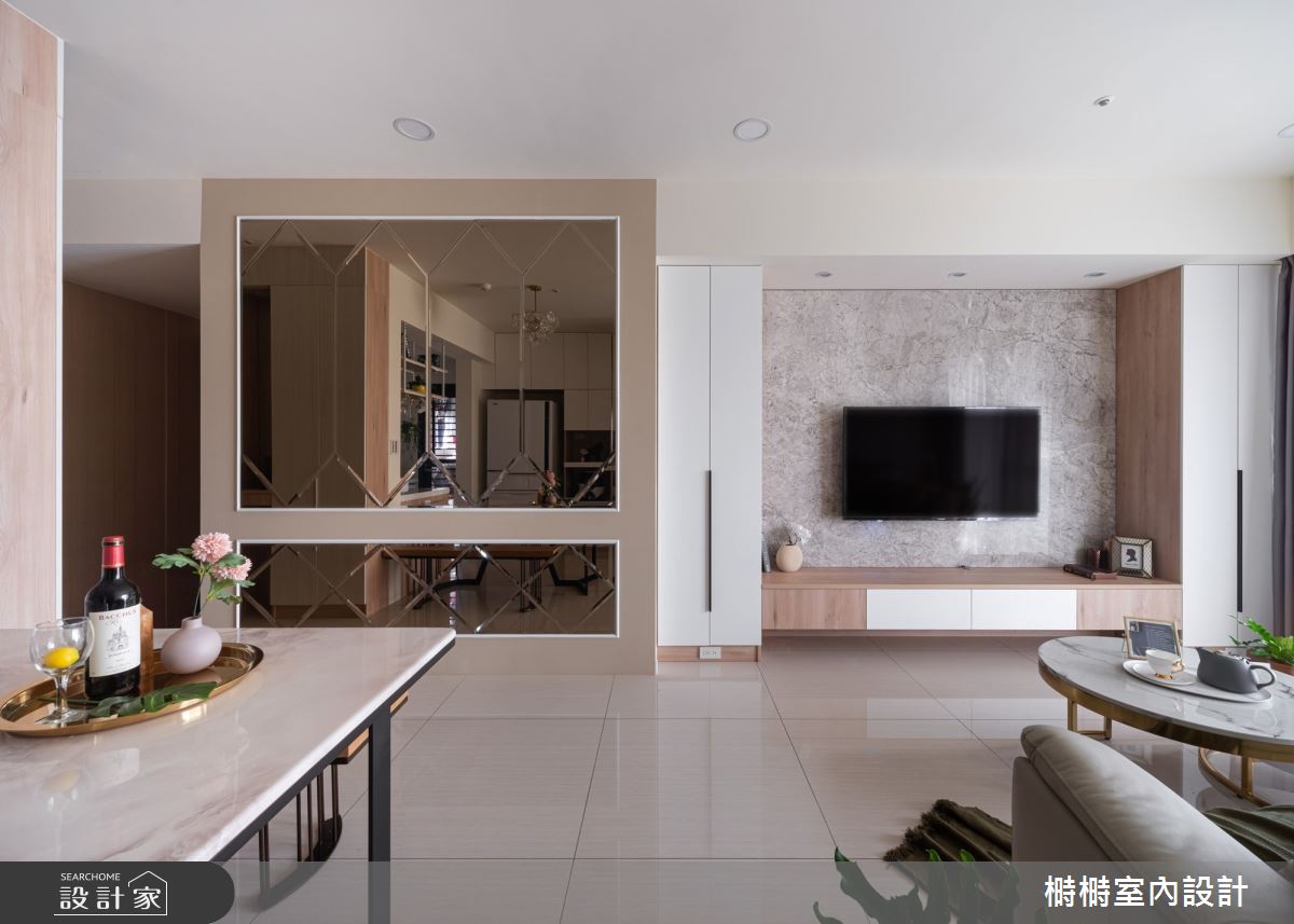 新成屋(5年以下)＿混搭風客廳餐廳案例圖片＿榯榯創作空間設計有限公司＿榯榯_布拉格奶茶之6