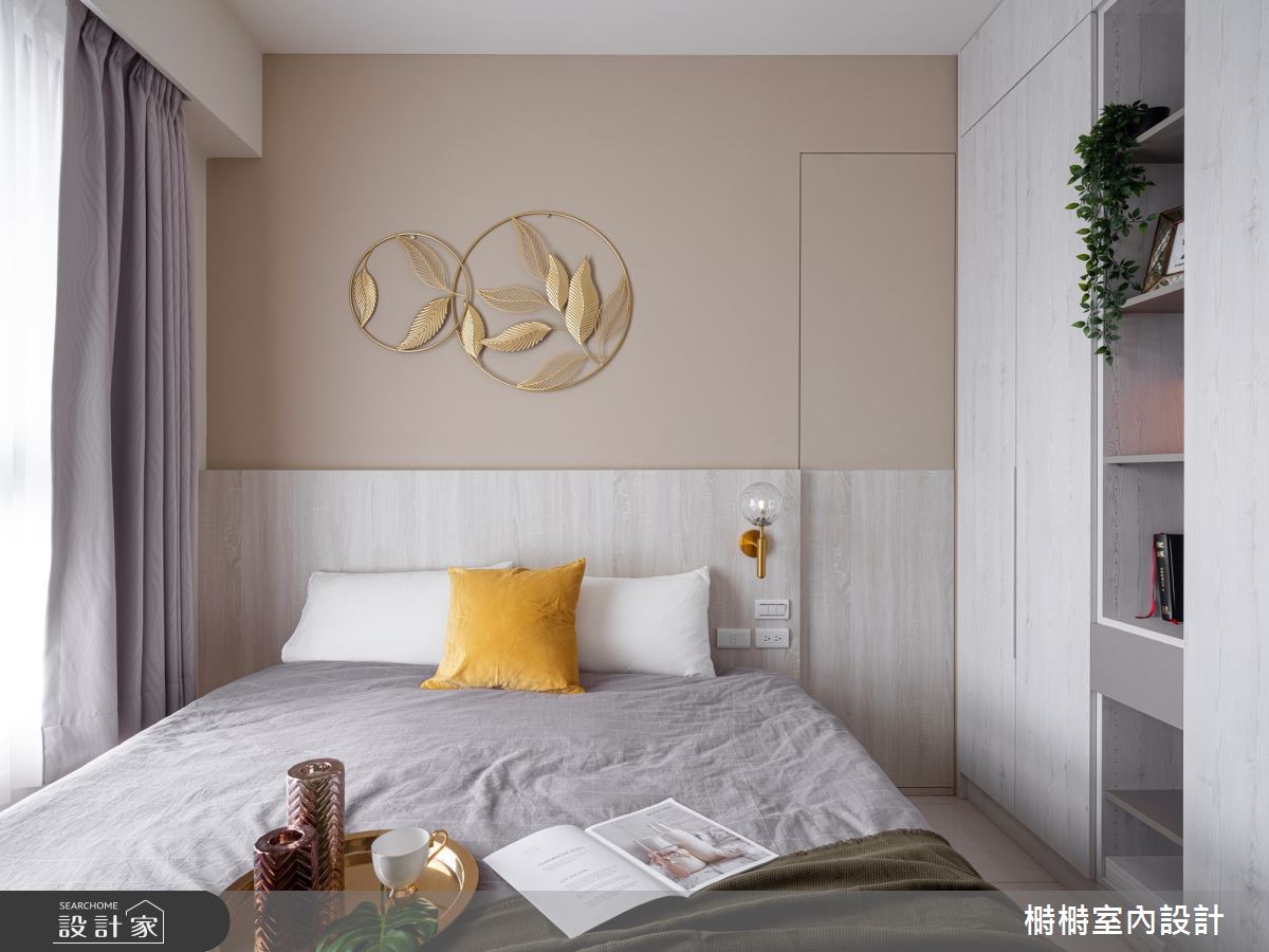 新成屋(5年以下)＿混搭風臥室案例圖片＿榯榯創作空間設計有限公司＿榯榯_布拉格奶茶之18