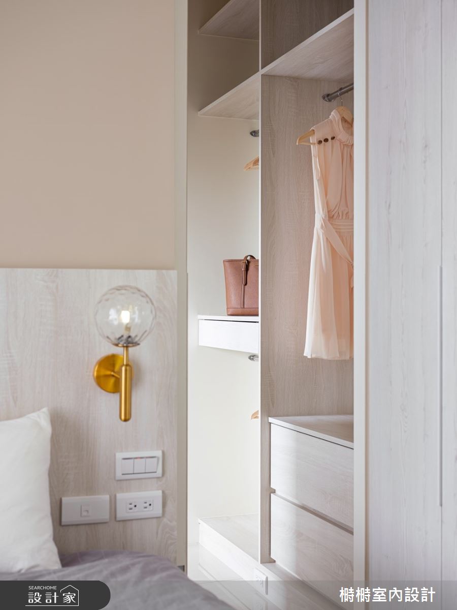 新成屋(5年以下)＿混搭風臥室案例圖片＿榯榯創作空間設計有限公司＿榯榯_布拉格奶茶之20