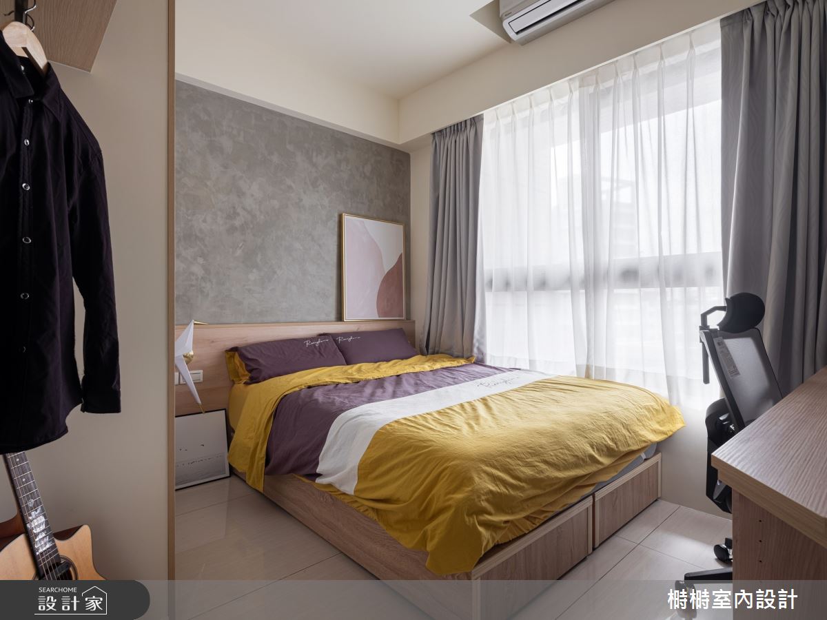 新成屋(5年以下)＿混搭風臥室案例圖片＿榯榯創作空間設計有限公司＿榯榯_布拉格奶茶之25
