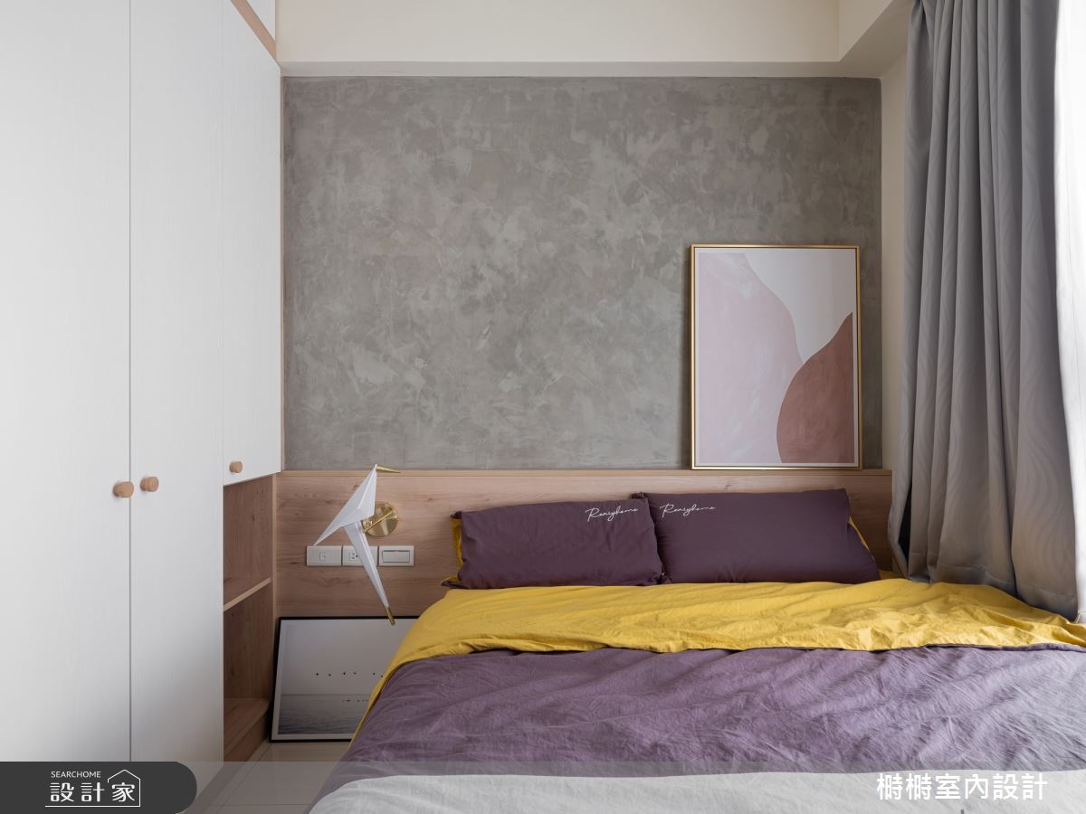 新成屋(5年以下)＿混搭風臥室案例圖片＿榯榯創作空間設計有限公司＿榯榯_布拉格奶茶之26