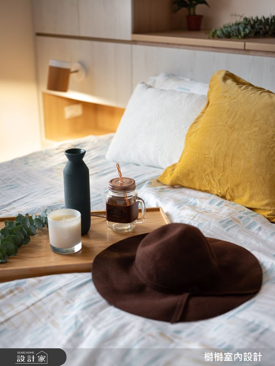 25坪中古屋(5~15年)＿混搭風臥室案例圖片＿榯榯創作空間設計有限公司＿榯榯_自在 個性寓所之10