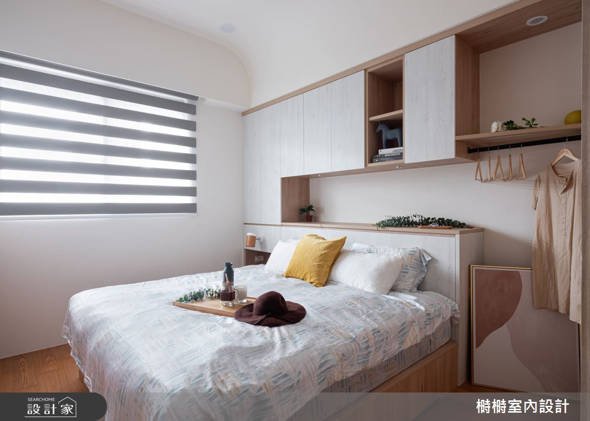25坪中古屋(5~15年)＿混搭風臥室案例圖片＿榯榯創作空間設計有限公司＿榯榯_自在 個性寓所之9