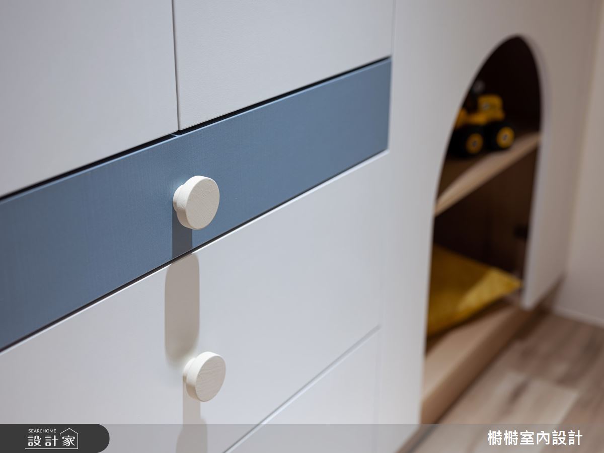 25坪中古屋(5~15年)＿混搭風臥室兒童房兒童房案例圖片＿榯榯創作空間設計有限公司＿榯榯_自在 個性寓所之16