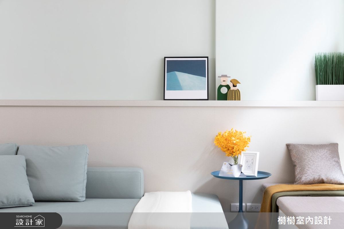 中古屋(5~15年)＿北歐風客廳臥榻案例圖片＿榯榯創作空間設計有限公司＿榯榯_綠意盎然之4