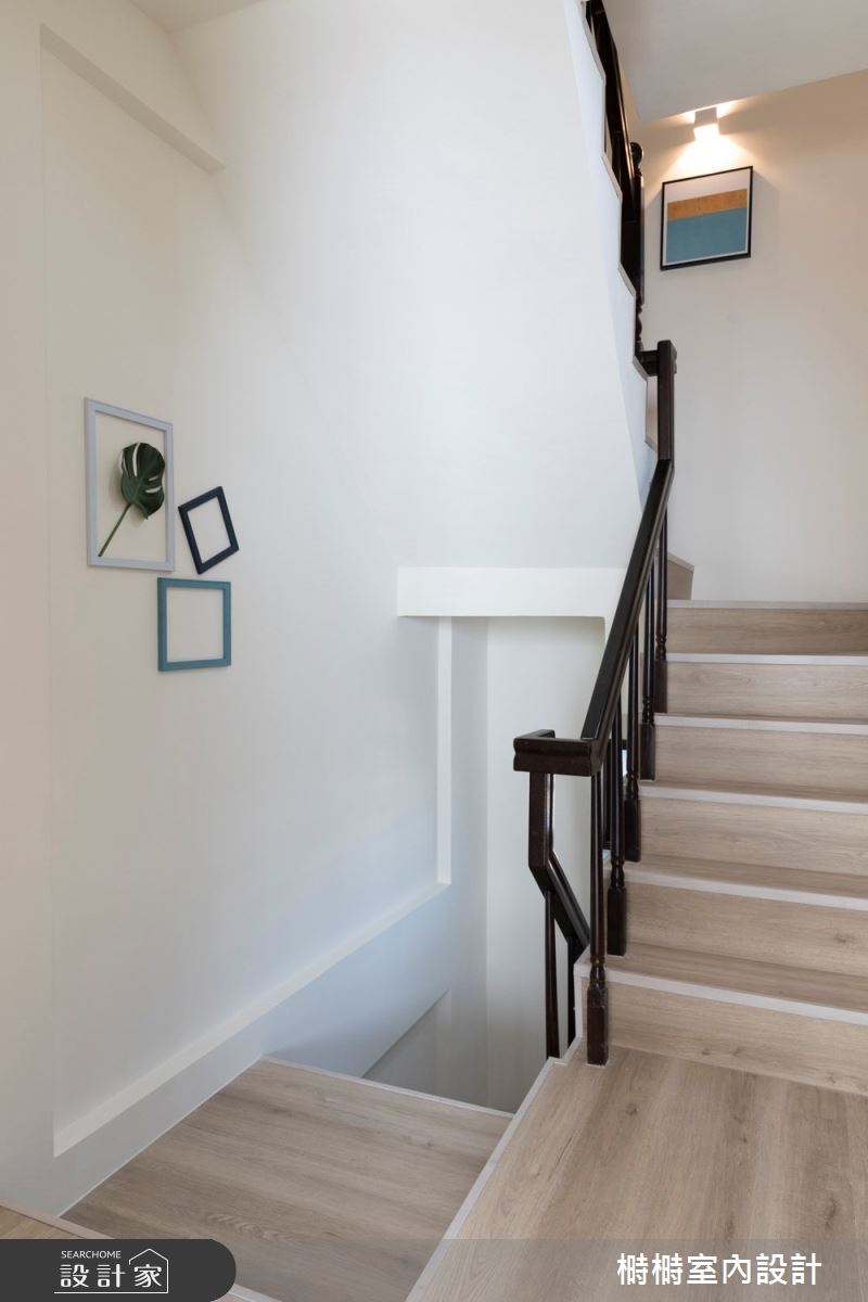 中古屋(5~15年)＿北歐風樓梯案例圖片＿榯榯創作空間設計有限公司＿榯榯_綠意盎然之9