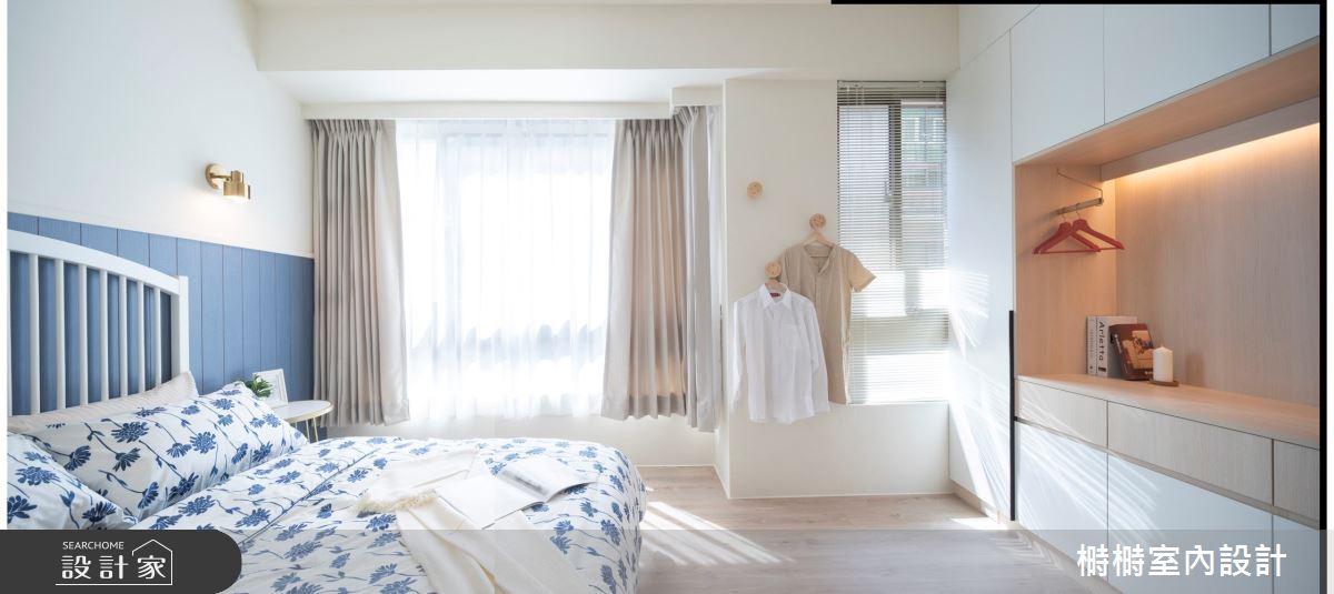 中古屋(5~15年)＿北歐風臥室案例圖片＿榯榯創作空間設計有限公司＿榯榯_綠意盎然之11