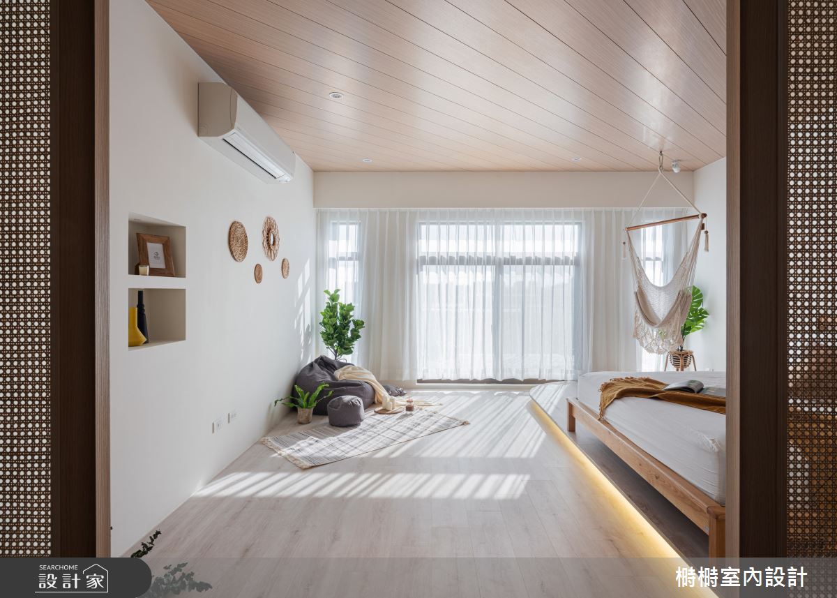 50坪新成屋(5年以下)＿混搭風臥室案例圖片＿榯榯創作空間設計有限公司＿榯榯_微甯光・illuminate之6