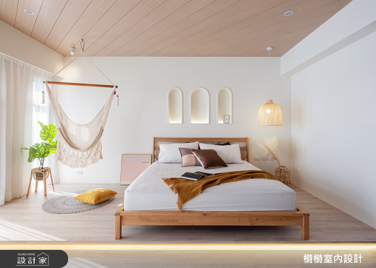 50坪新成屋(5年以下)＿混搭風臥室案例圖片＿榯榯創作空間設計有限公司＿榯榯_微甯光・illuminate之5