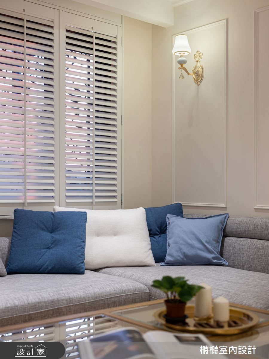 50坪新成屋(5年以下)＿混搭風客廳案例圖片＿榯榯創作空間設計有限公司＿榯榯_微甯光・illuminate之2